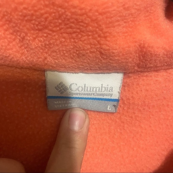 Columbia Women’s Fleece Full Zip Jacket size Large - Picture 3 of 6